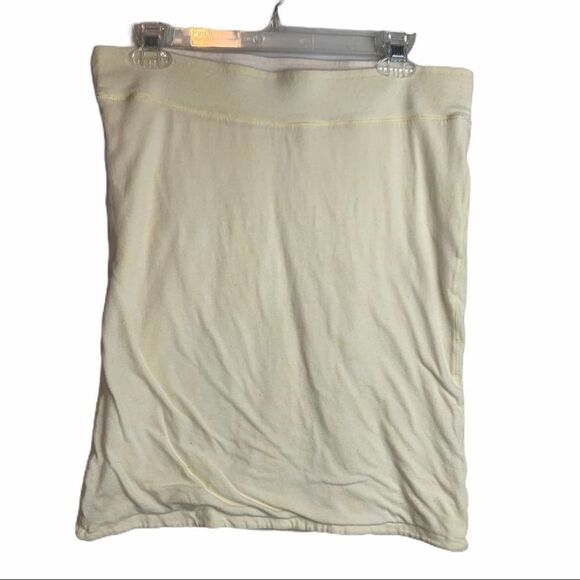 American Eagle Outfitters customized Yellow Bleach Tie Dye Reversible Tube Top L - Picture 2 of 8